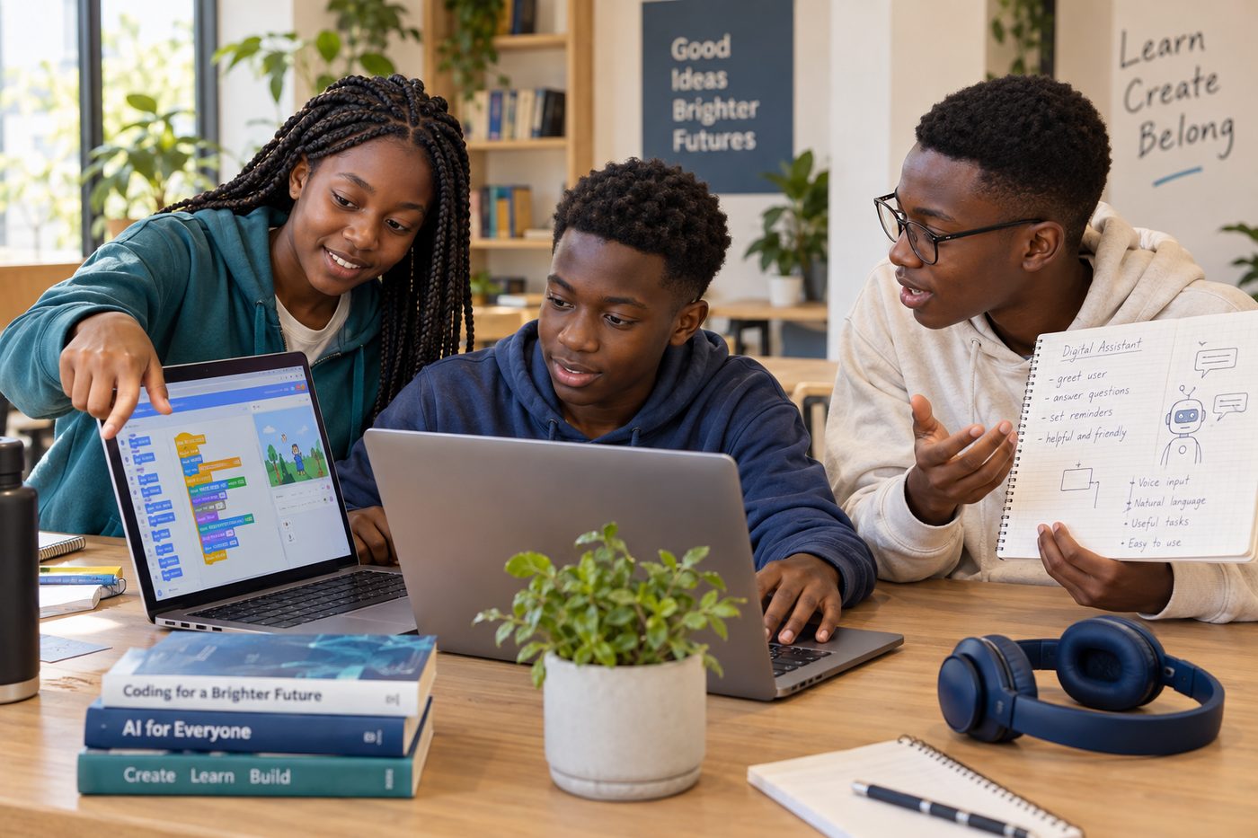 Coding, AI & Digital Skills — a Mona Virtual School club
